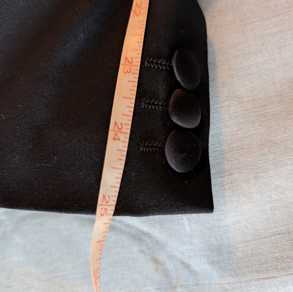 Lubiam Wool Made In Italy Black Full Tuxedo - Picture 9 of 16